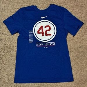 ❌SOLD❌Blue Jackie Robinson T-shirt